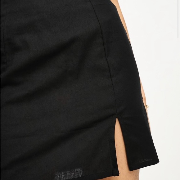 ASOS Black Mini Halter Dress - Picture 4 of 7